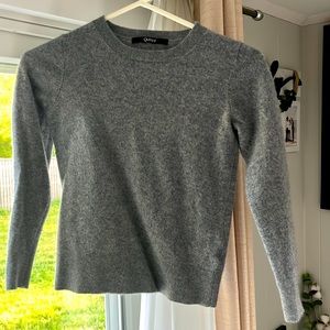 Quince XS cashmere gray sweater